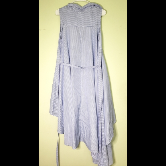 High low asymmetrical button down top 53 - Picture 2 of 4